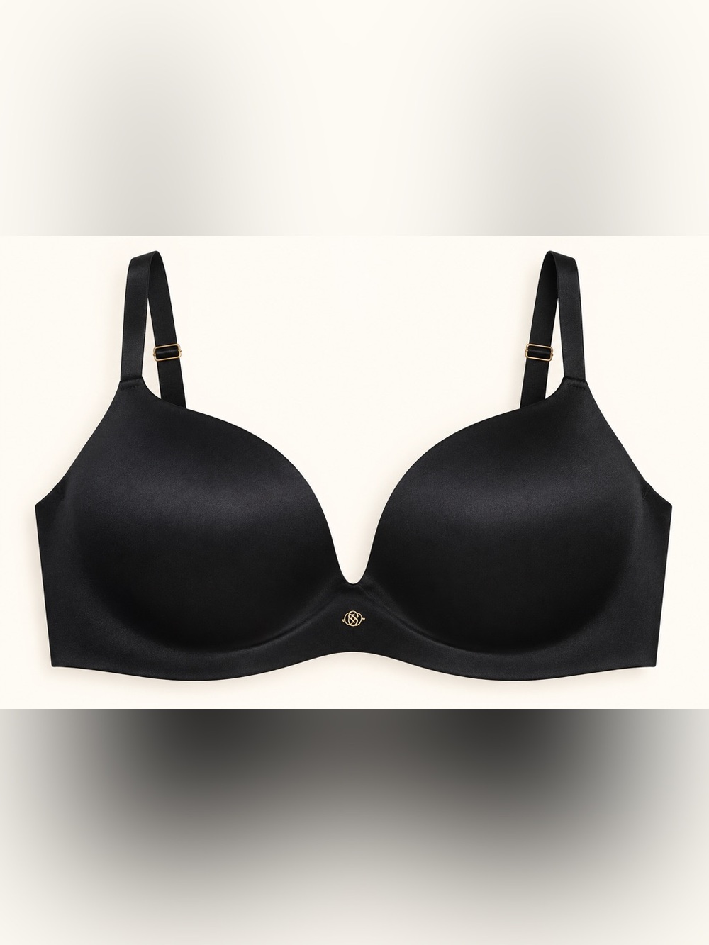 Black Very Sexy So Obsessed Smooth Wireless Push-Up Bra